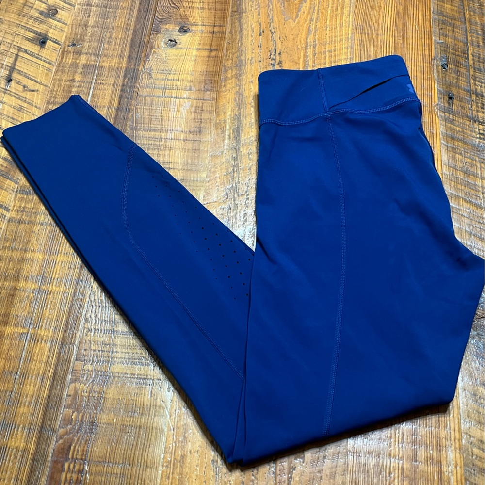 Under Armour Navy Leggings, Size Medium